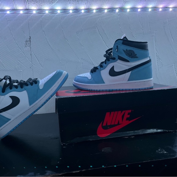 Never worn wrong size university blues